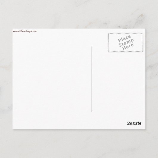 Tea met Ann Briefkaart (Achterkant)