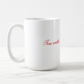 Tea met de mok van de heer Knachtley (Links)