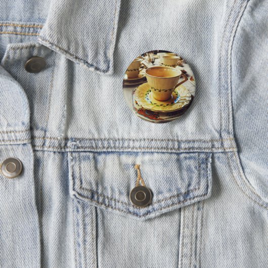 Tea O'Clock Ronde Button 5,7 Cm (In situ)