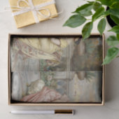 Tea op de Terrace door Frederic Soulacroix Tissuepapier (Geschenk)