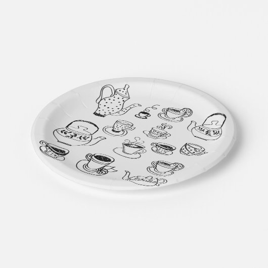 Tea Papieren Bordje (Gekanteld)