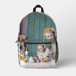  Tea-partij Bedrukte Rugzak