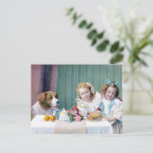 Tea-partij Briefkaart (Staand voorkant)