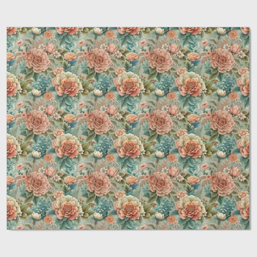 Tea-partij Cadeaupapier (Vlak)