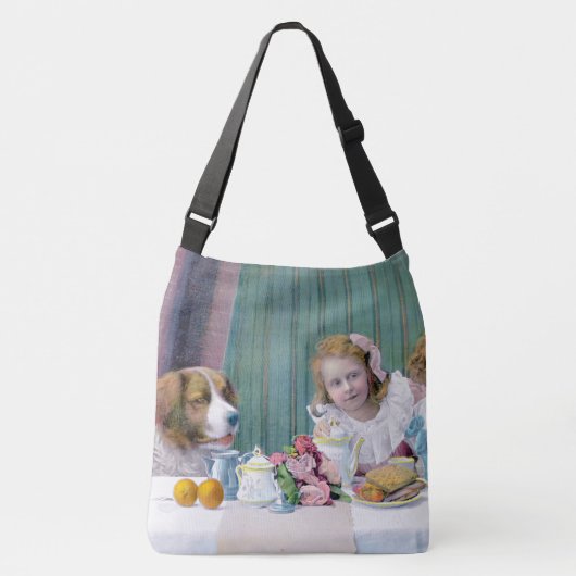Tea-partij Crossbody Tas (Voorkant)