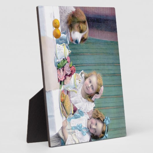  Tea-partij Fotoplaat (Zijkant)