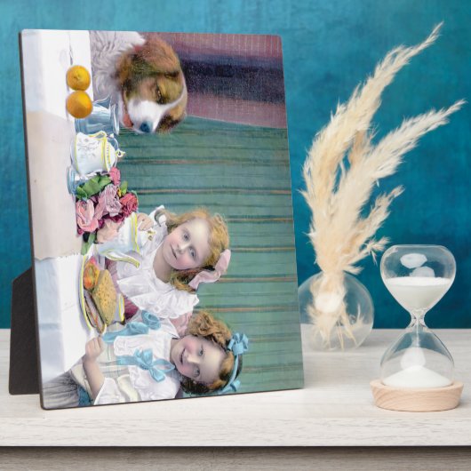 Tea-partij Fotoplaat (Zijkant)