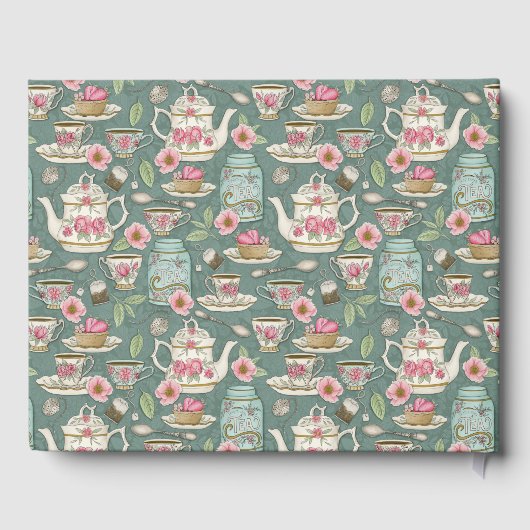  Tea-partij Gastenboek (Achterkant)