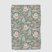  Tea-partij Golfhanddoek (Voorkant)