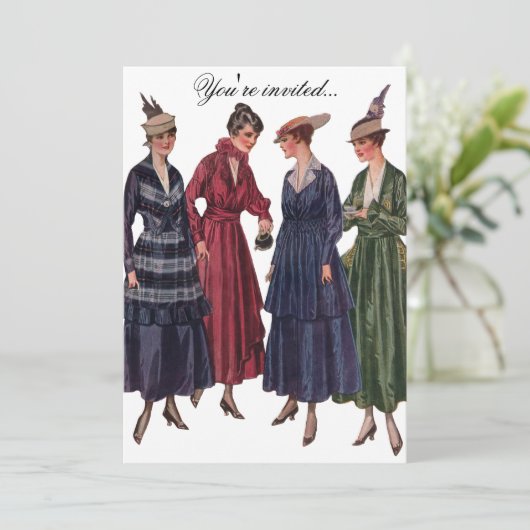  Tea-partij Kaart (Staand voorkant)