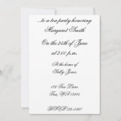 Tea-partij Kaart (Achterkant)