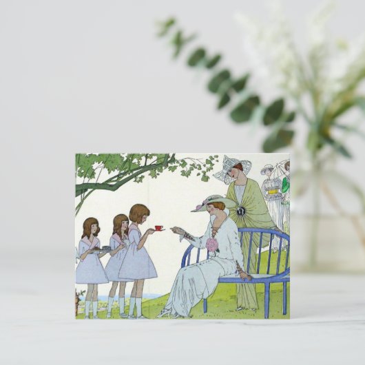  Tea-partij Kaart (Staand voorkant)