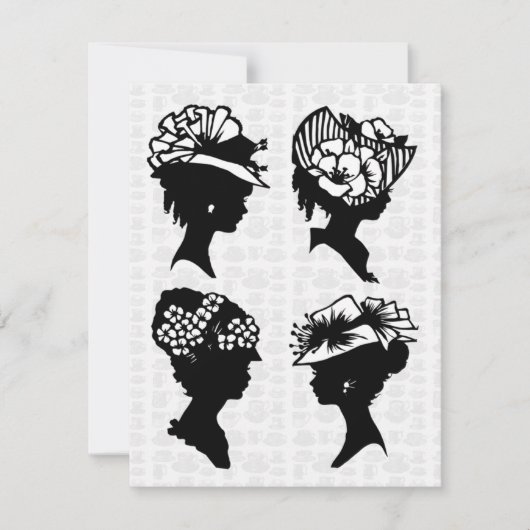 Tea-partij Kaart (Voorkant)