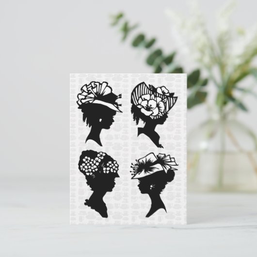 Tea-partij Kaart (Staand voorkant)