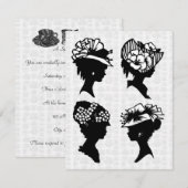 Tea-partij Kaart (Voorkant / Achterkant)