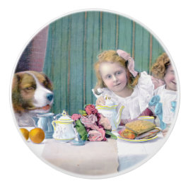  Tea-partij Keramische Knop