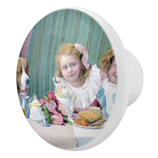  Tea-partij Keramische Knop (Rechts)