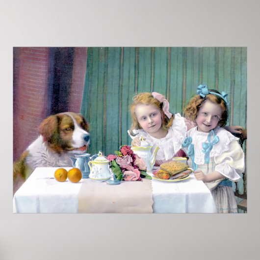 Tea-partij Poster (Voorkant)