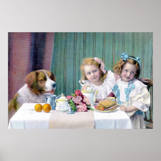 Tea-partij Poster (Voorkant)