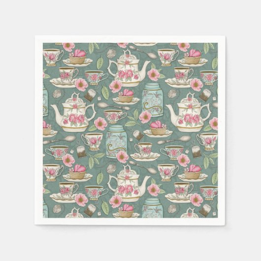  Tea-partij Servet (Voorkant)