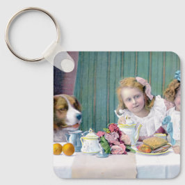 Tea-partij Sleutelhanger