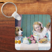 Tea-partij Sleutelhanger (Voorkant)
