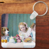 Tea-partij Sleutelhanger (Achterkant)
