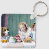 Tea-partij Sleutelhanger (Achterkant)
