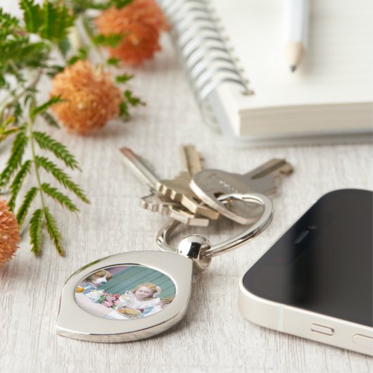  Tea-partij Sleutelhanger (Zijkant)