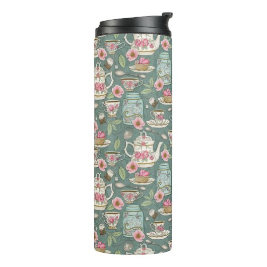 Tea-partij Thermosbeker (Gedraaid links)