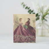  Tea Party 1860 Kaart (Staand voorkant)