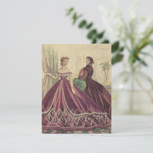 Tea Party 1860 Kaart (Staand voorkant)