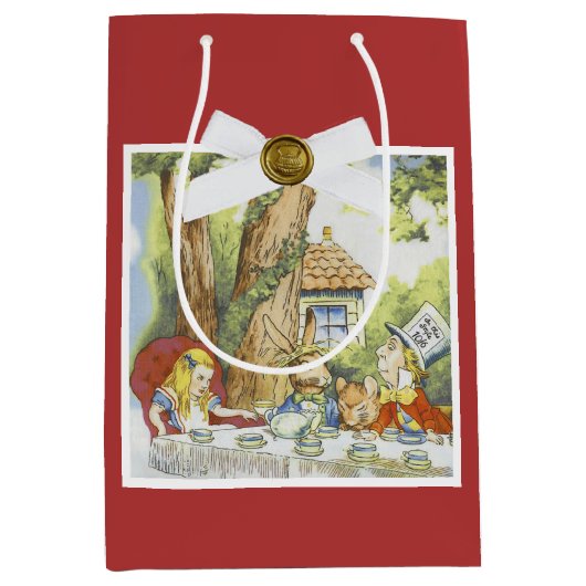 Tea Party 1 Medium Cadeauzakje (Voorkant)