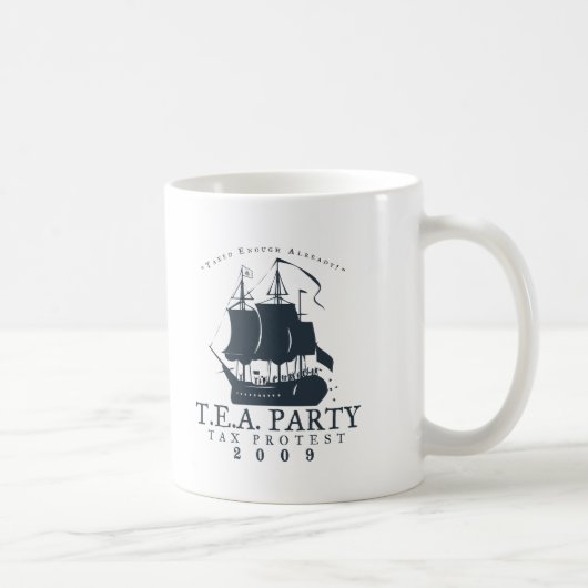 Tea Party 2009 Koffiemok (Rechts)