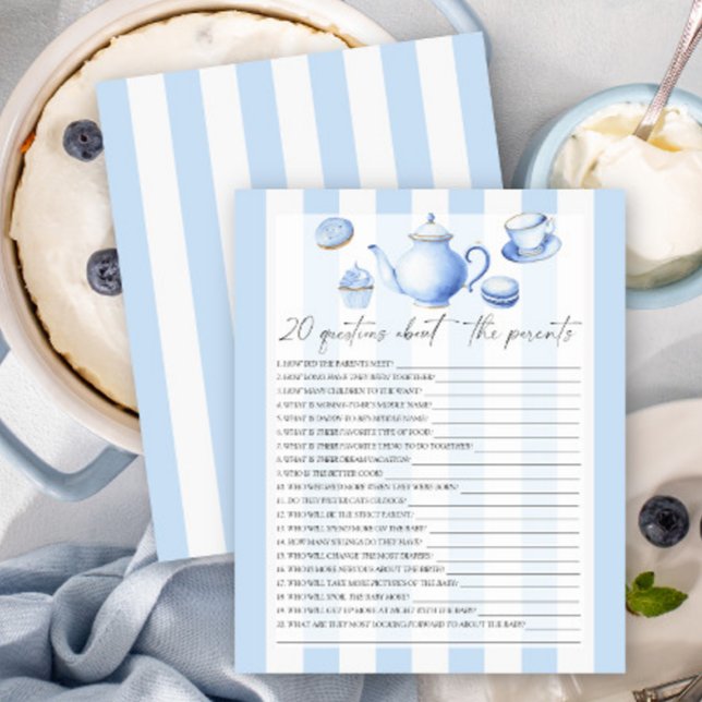 Tea Party - 20 vragen over de ouders (Creator heeft geüpload)