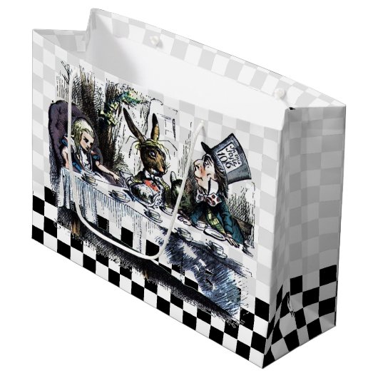 Tea Party 2 Groot Cadeauzakje (Voorkant Gekanteld)