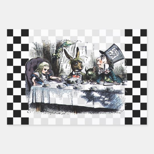 Tea Party 2 Inpakpapier Vel (Voorkant)