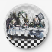 Tea Party 2 Papieren Bordje (Voorkant)