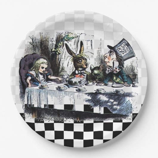 Tea Party 2 Papieren Bordje (Voorkant)