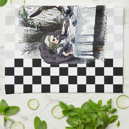 Tea Party 2 Theedoek (Gevouwen)