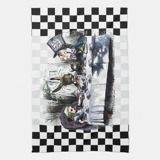 Tea Party 2 Theedoek (Verticaal)