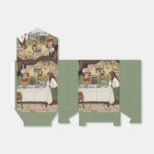 Tea Party 3 Bedankdoosjes (Uitgevouwen)