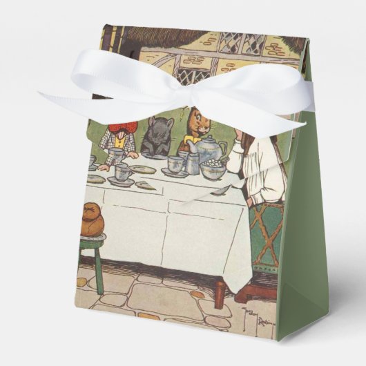 Tea Party 3 Bedankdoosjes (Voorkant Zijde)