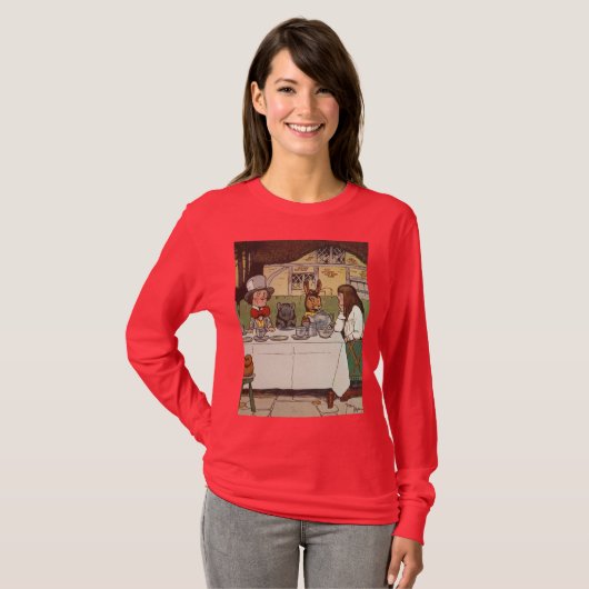 Tea Party 3 T-shirt (Voorkant volledig)