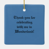 Tea Party 5 Keramisch Ornament (Achterkant)