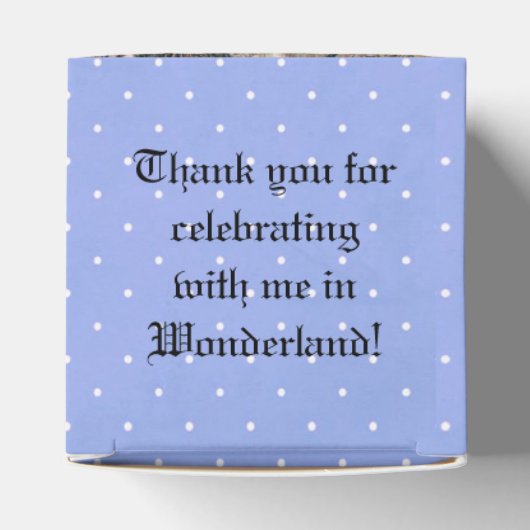 Tea Party 6 Bedankdoosjes (Bovenkant)