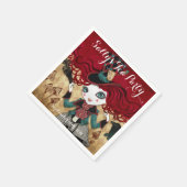 Tea Party Aangepaste servetten (Hoek)