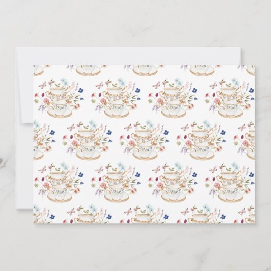 Tea Party advies Kaart (Achterkant)