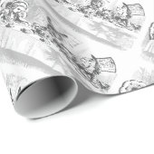 Tea Party Alice in Wonderland Cadeaupapier (Rol Hoek)