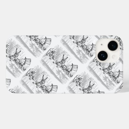 Tea Party  Alice in Wonderland Case-Mate iPhone Case (Achterkant (horizontaal))